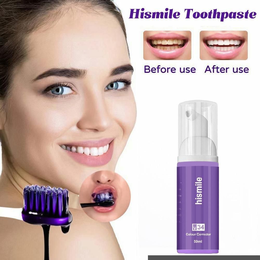 Hismile Purple Color Corrector Toothpaste