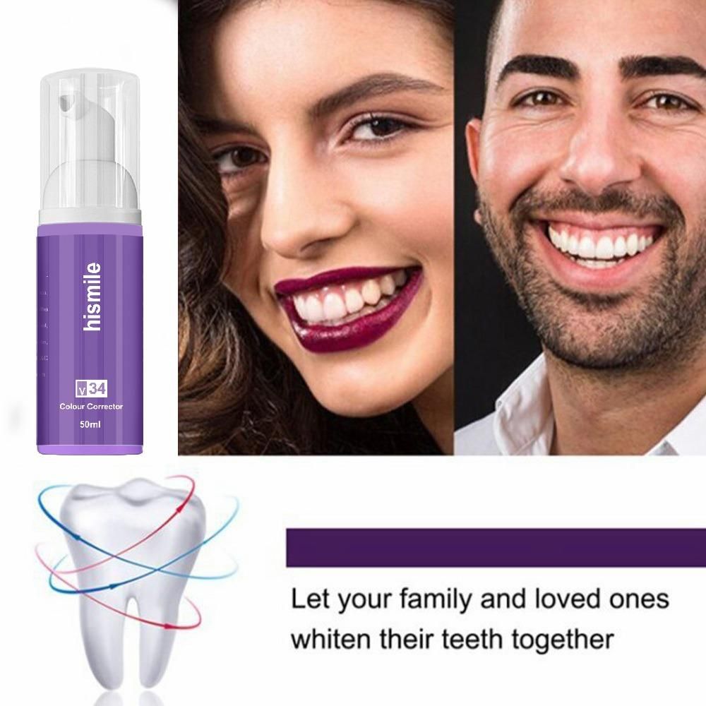 Hismile Purple Color Corrector Toothpaste