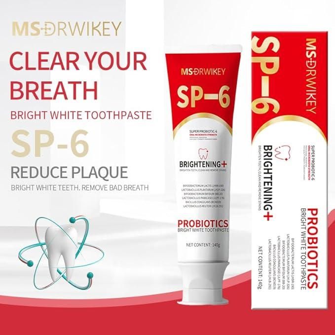 SP-6 Bright Whitening Toothpaste for Sensitive Teeth