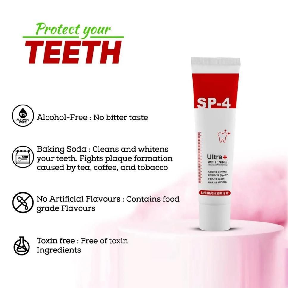 Probiotic Whitening Toothpaste 50gm