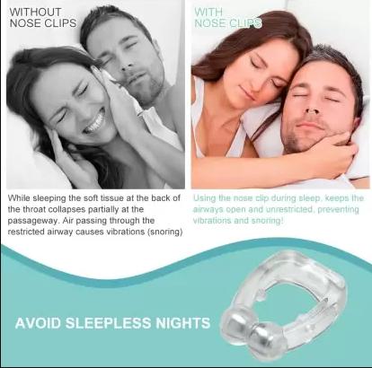 Anti Snoring Nose Clip Device for Men and Women