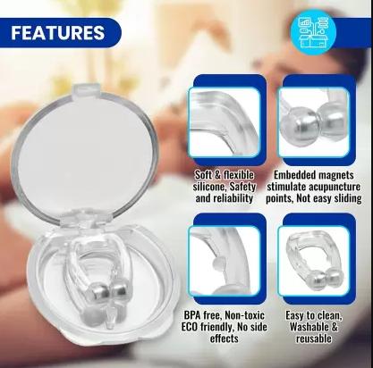 Anti Snoring Nose Clip Device for Men and Women